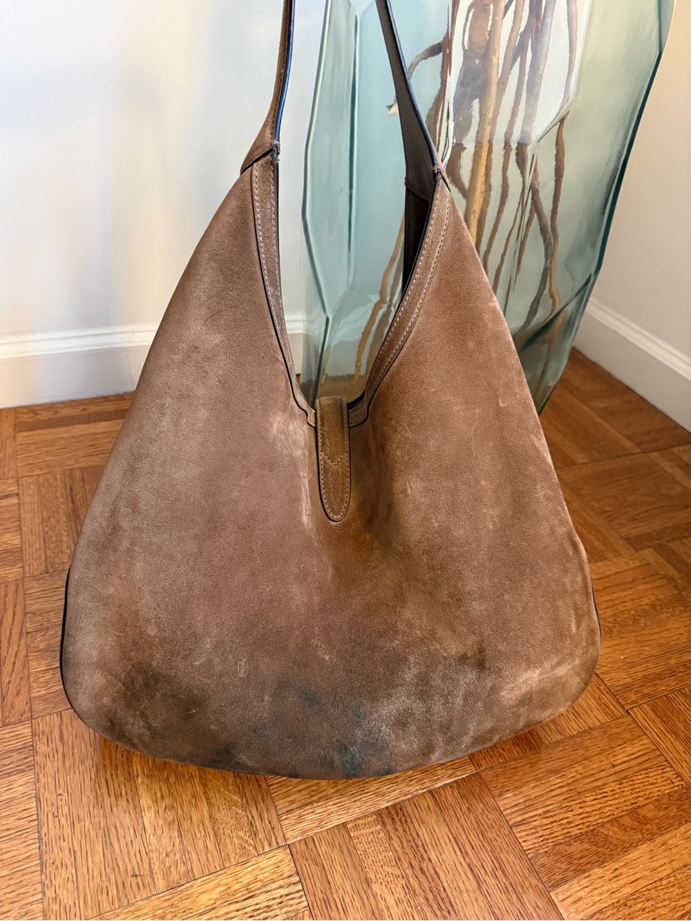 GUCCI Suede Jackie Vintage Large Hobo - Picture 3 of 12